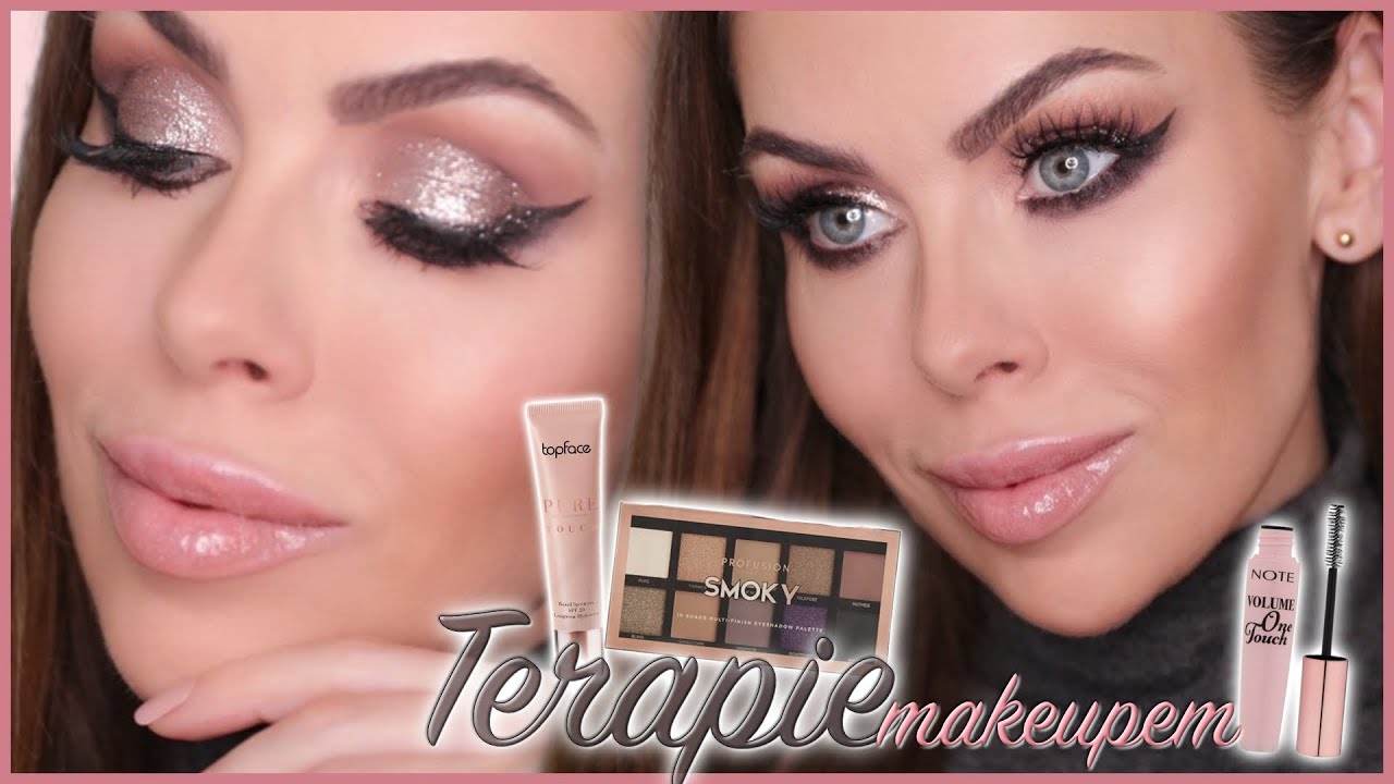 💋 TERAPIE MAKEUPEM 💋 | GLITRY, KOUŘOVKY, SEXY OČI, TO UMÍ ZVEDNOU NÁLADU! 👍