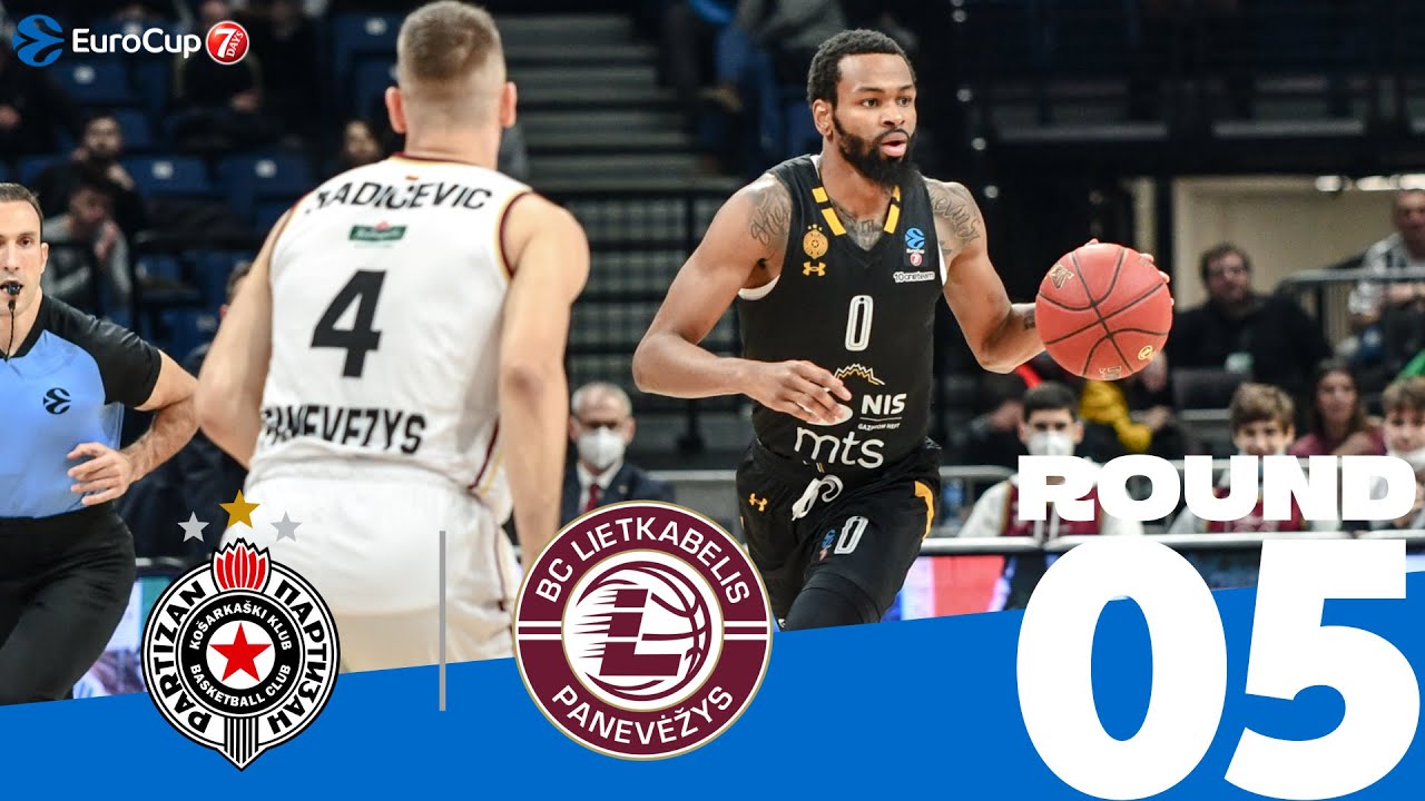 Partizan edges Lietkabelis to stay atop! | Round 5, Highlights | 7DAYS EuroCup