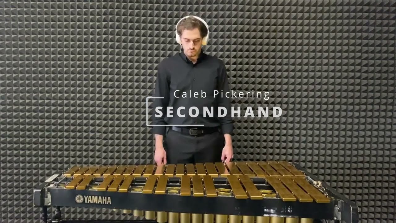 Secondhand- Caleb Pickering, Vibraphone solo with tape