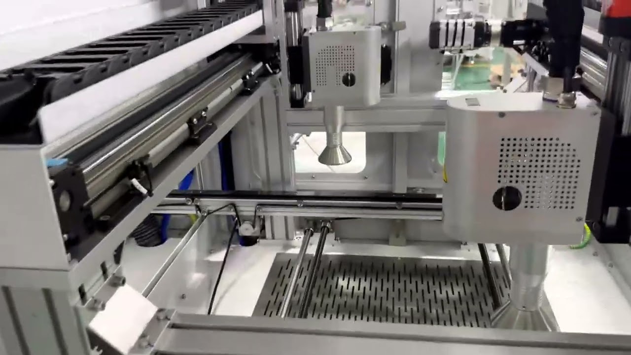 Customized online multi-head plasma surface processing equipment test