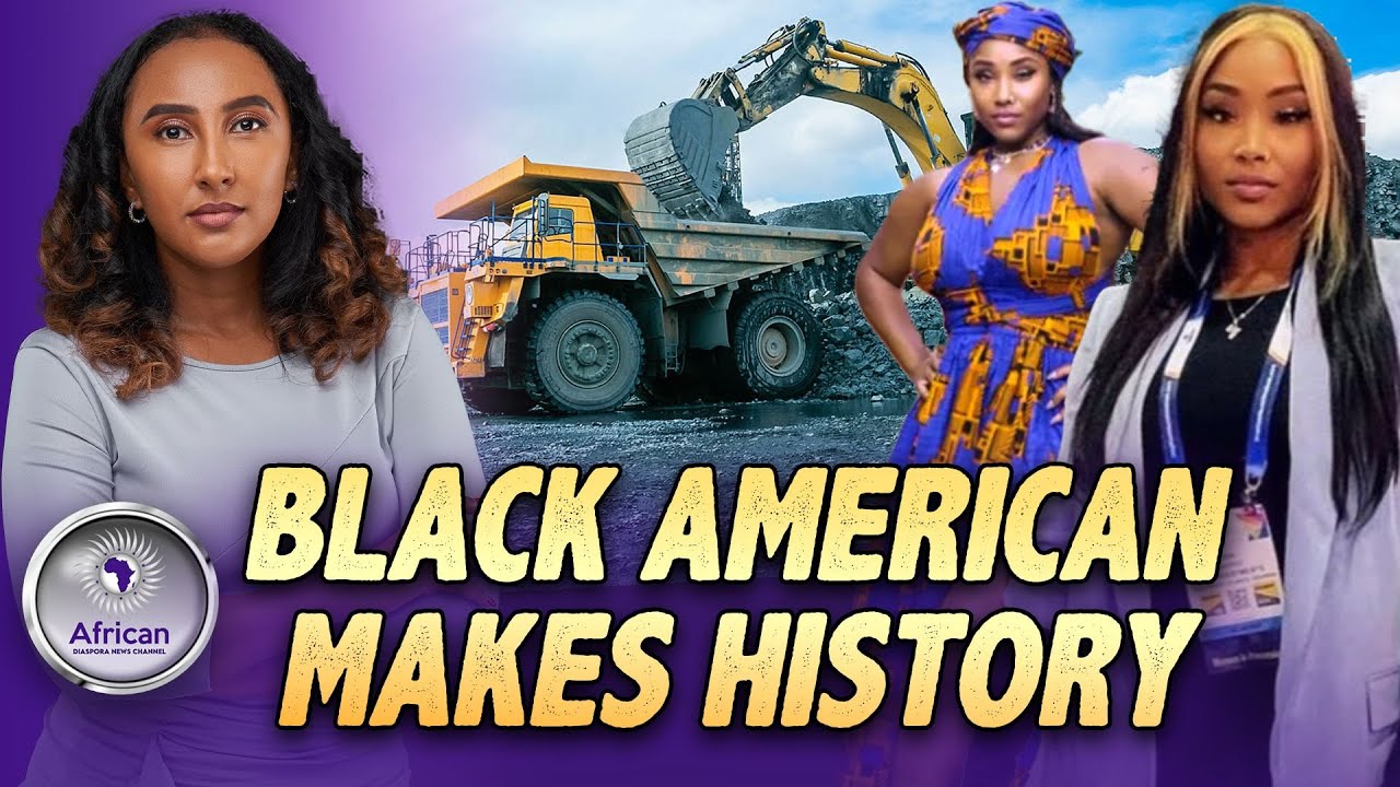 Black American Sista Starts Mining Gold In Zambia