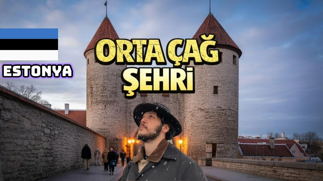 Estonya’da Orta Çağ’a Yolculuk | Tallinn Gezi Vlogu #estonya  #estonyagezi  #tallin
