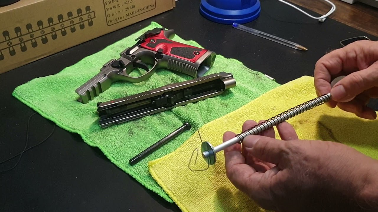 beretta 92x misura libraggio molla recupero
