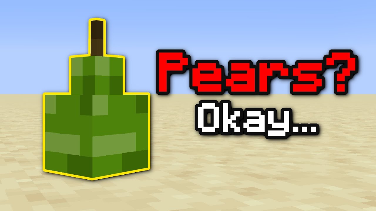 We need to talk about that new Minecraft Leak...  🍐