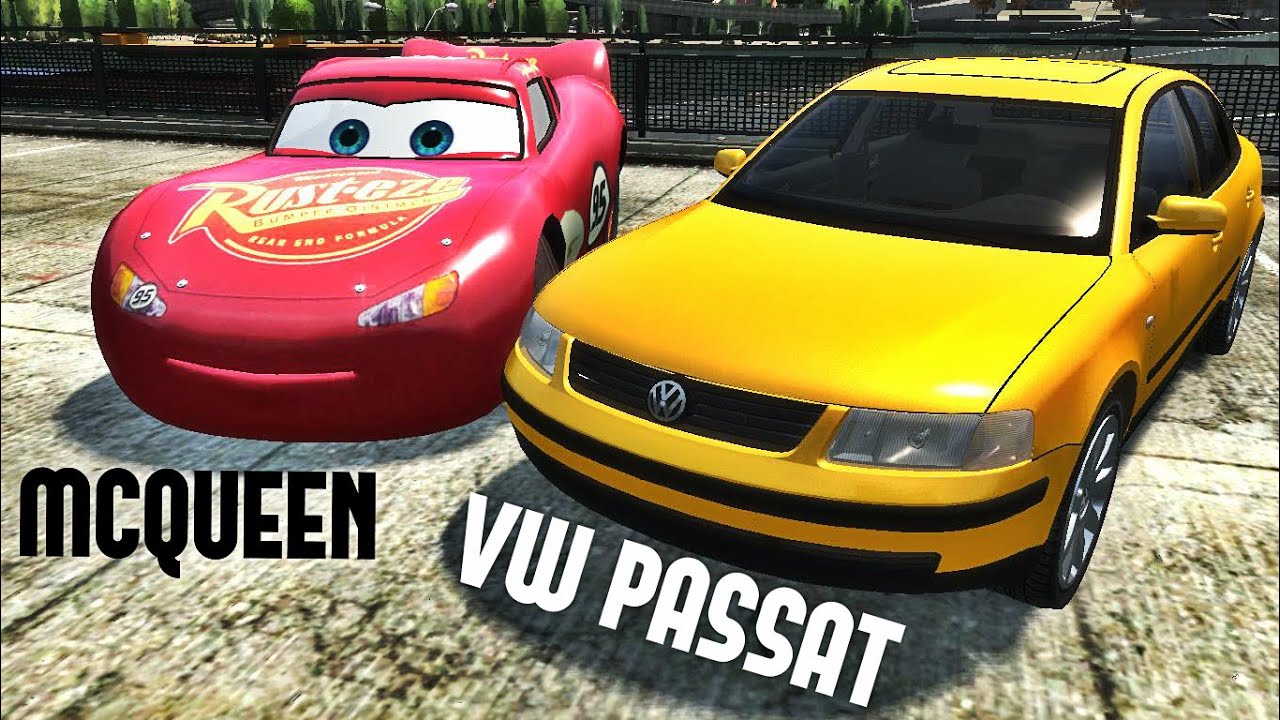 Volkswagen Passat B5 vs Lightning McQueen GTA IV [DOWNLOAD LINK]