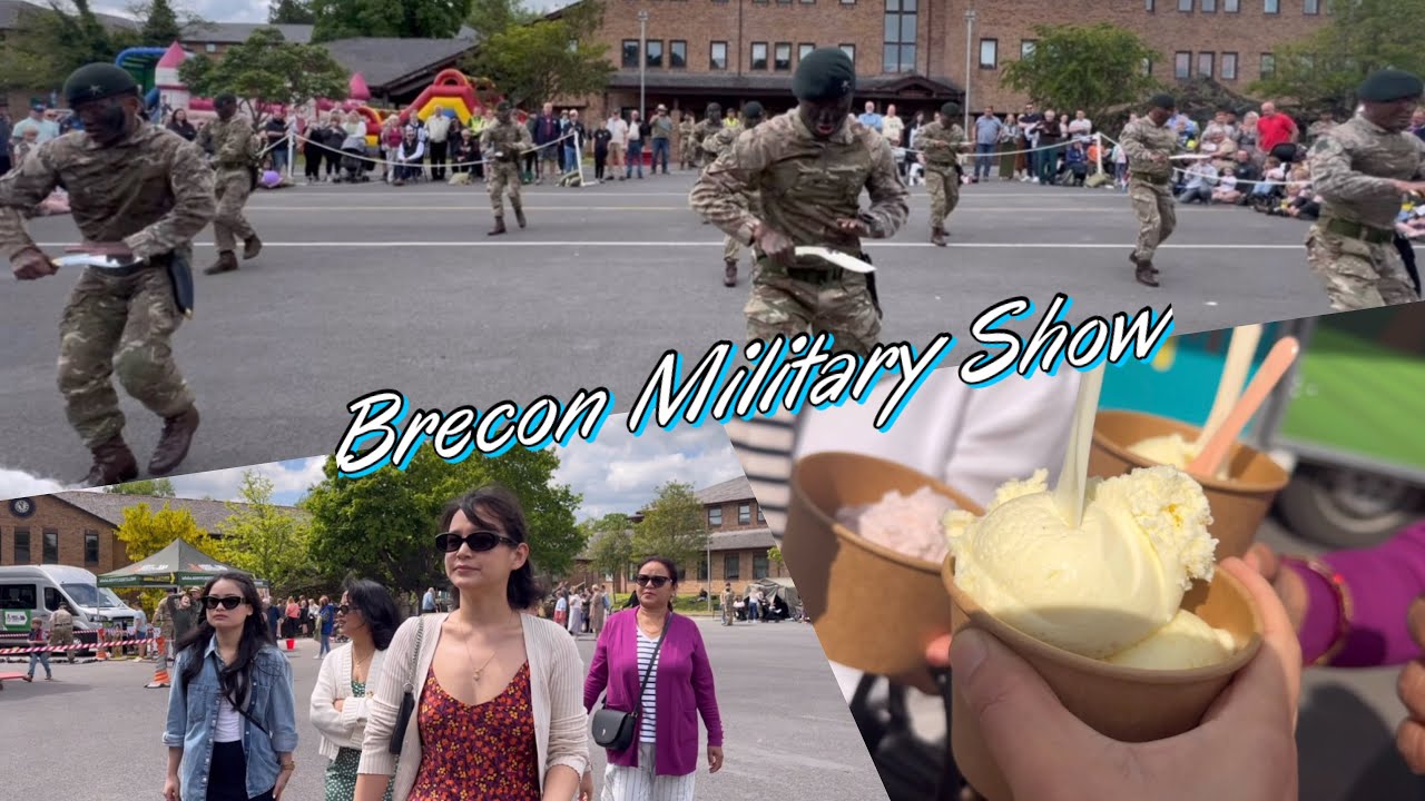 Gurkhas stunning Khukuri display at Brecon Military Show | Nepali cultural dance | British Gurkhas