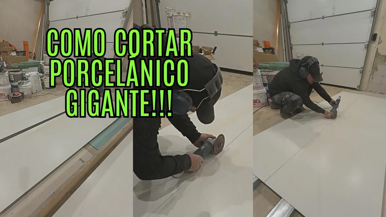 Como cortar gres porcel&aacute;nico de mega formato