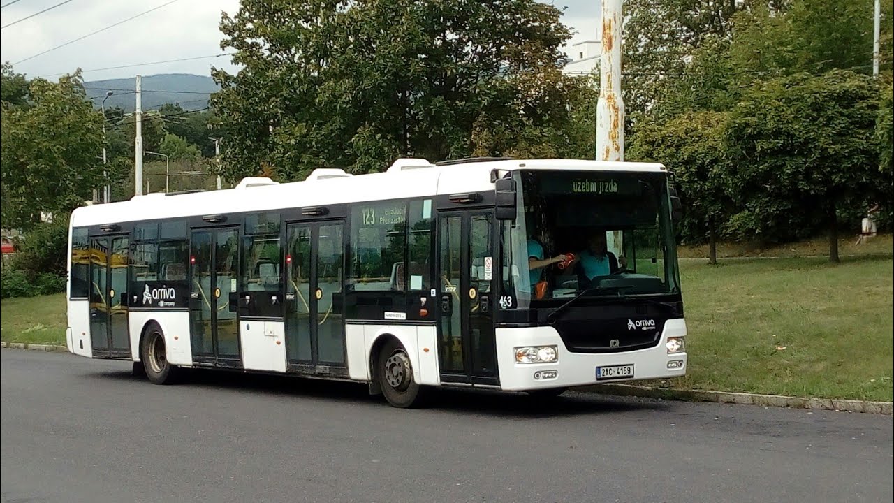 MHD Teplice - Jízda autobusem SOR CITY NB12 #463 na lince 123