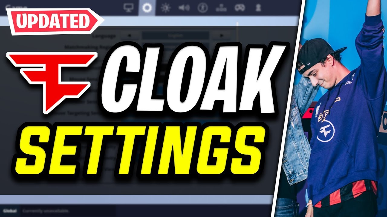 *NEW* FaZe Cloak Fortnite Settings and Keybinds (NEW KEYBINDS, SENS & MORE)