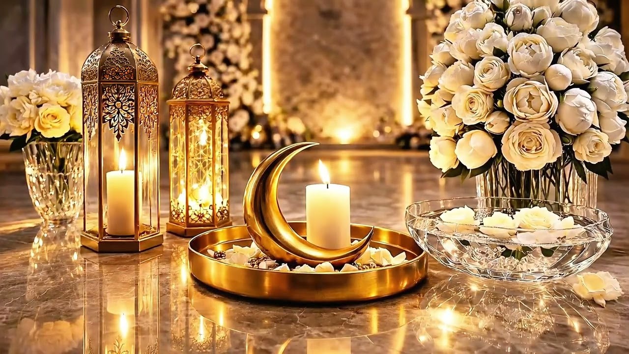 Sultan’s Hall Before Maghrib | Golden Ramadan Ambience 2 Hours UHD | Amarno_AM | #11