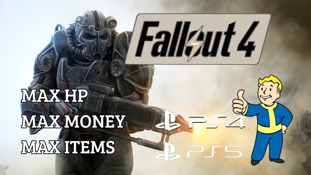 FALLOUT 4 PS4 & PS5 MODDED STARTER GAME