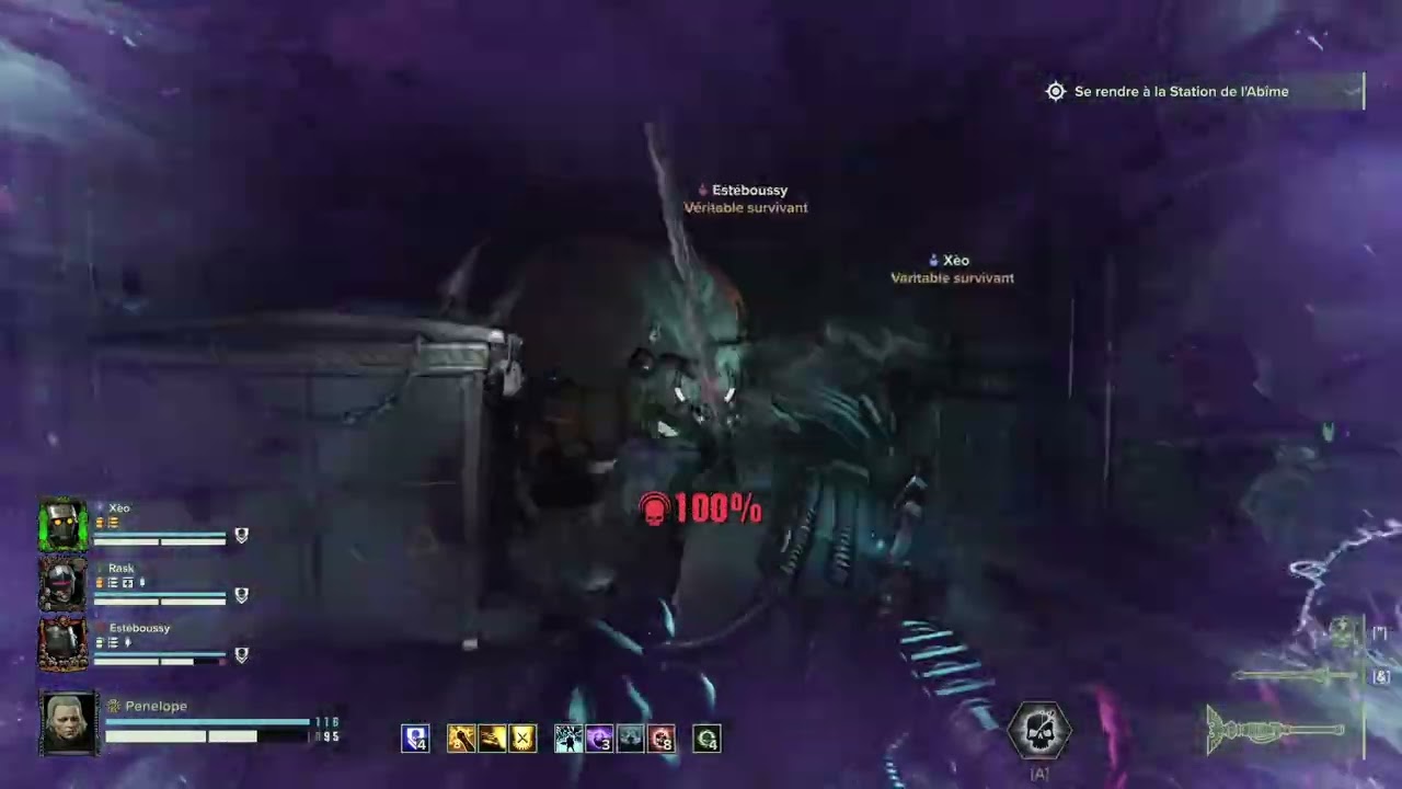 [Darktide] Super Havoc 40: 5 mutators at once! - Psyker SMITE is very powerful (2.9 million dmg)
