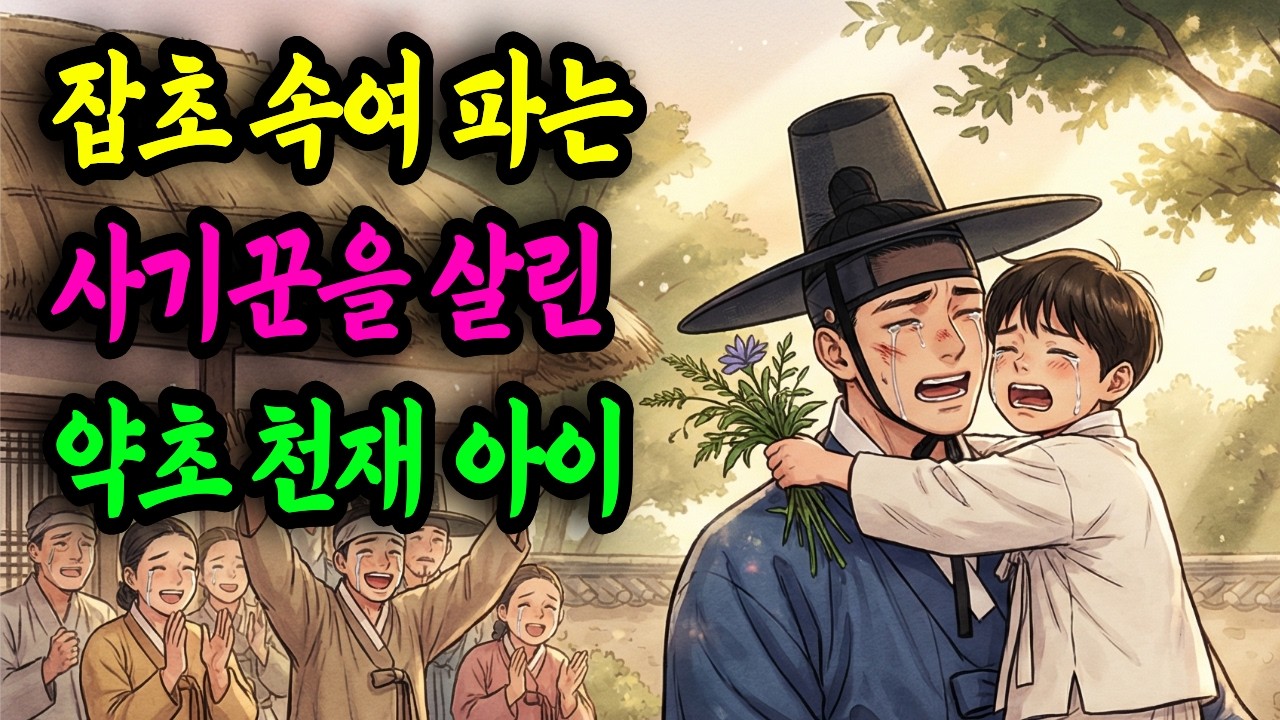 잡초 속여 팔던 사기꾼을 구해준 약초 천재 아이ㅣ야담, 민담, 설화, 전설, 옛날이야기, 오디오북