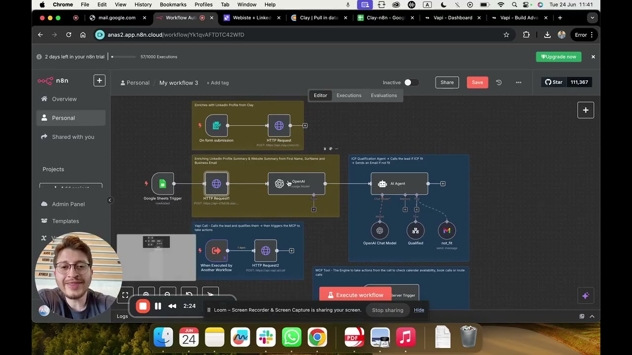 N8N Lead Qualification Agent by Anas Duksi