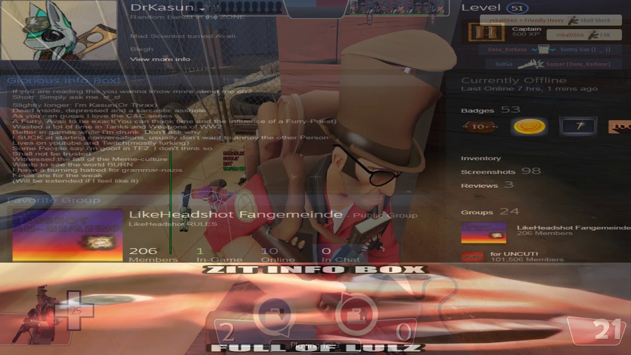 Angry Autistic TF2 Furfag