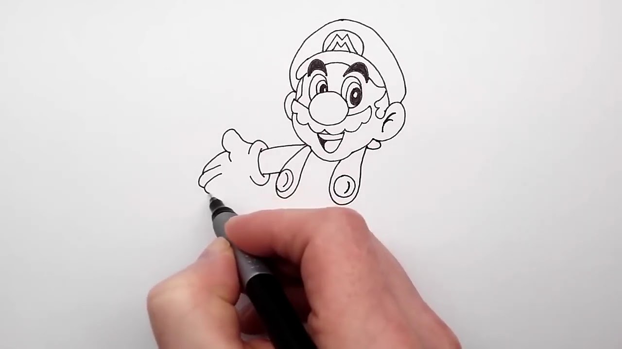 C&oacute;mo dibujar Mario Bross