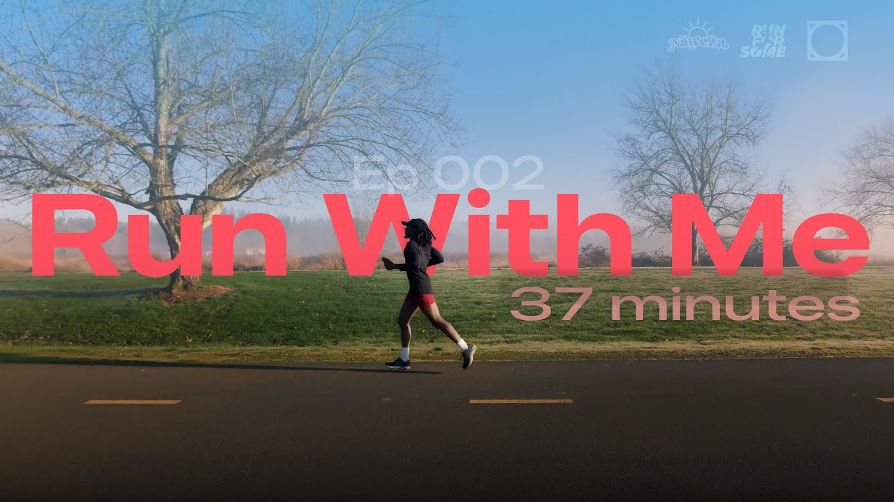 RUN WITH ME | 37 Minutes at Marymoor Park | Episode 002