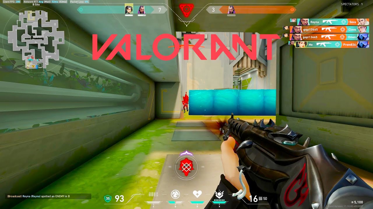 Iron to Radiant Rank-Push Speedrun Part 6 | Valorant