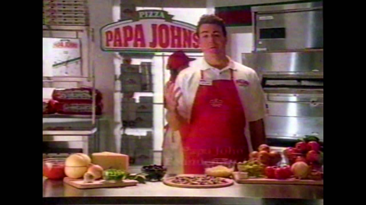 Papa John's Commercial - Pizza Hut Dare - 1998