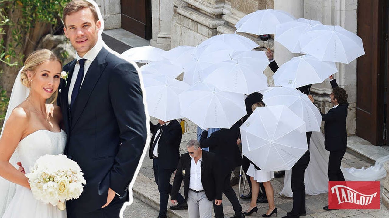 Manuel Neuer, matrimonio con le stampelle in Puglia con Nina Weiss TABLOIT.IT