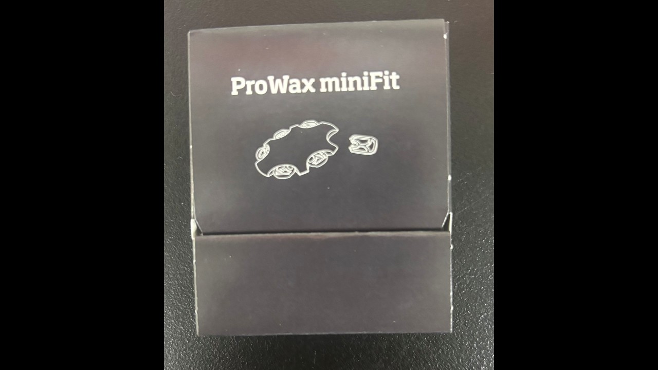 How to change ProWax miniFit wax filter.