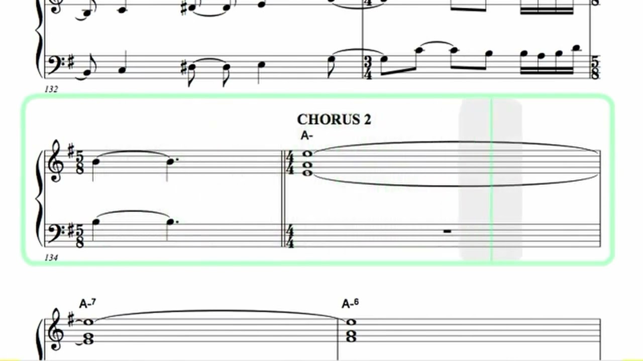 DREAM THEATER ● Pull Me Under [ Isolated Keyboard + SCORE ]