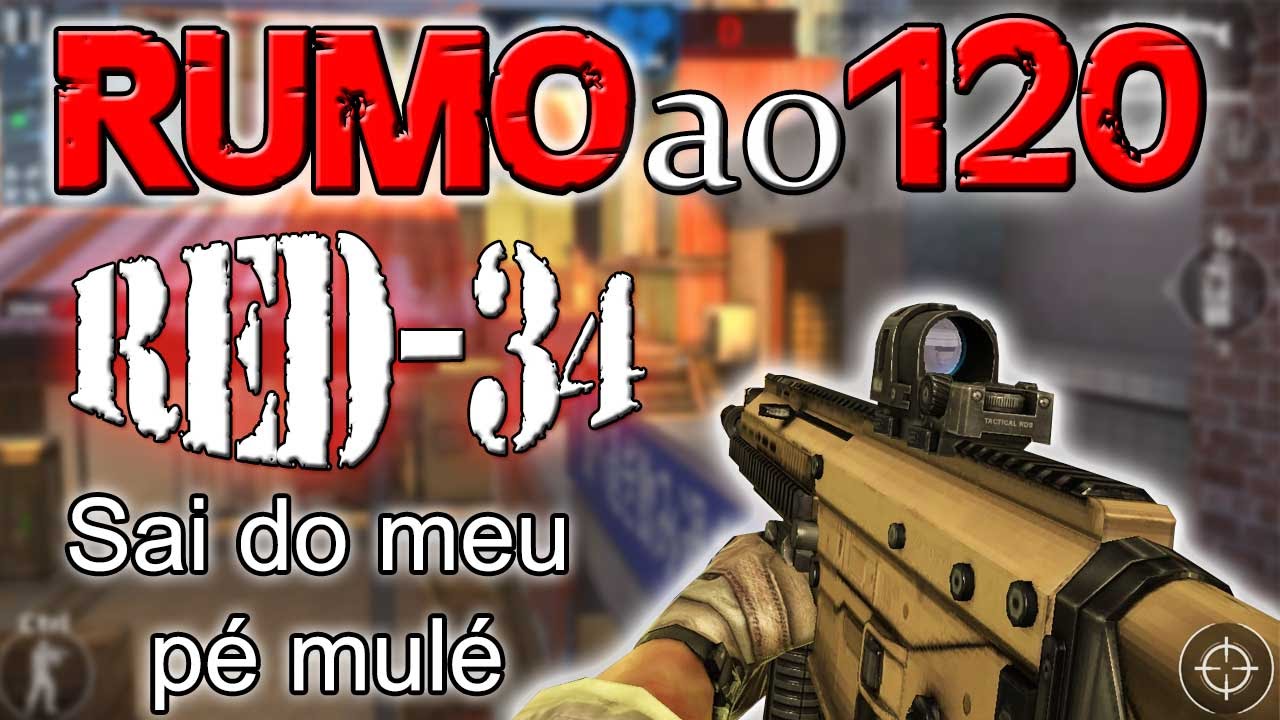 MODERN COMBAT 5 | RED-34 Sai do meu pé mulé - RUMO AO 120 - Lv93
