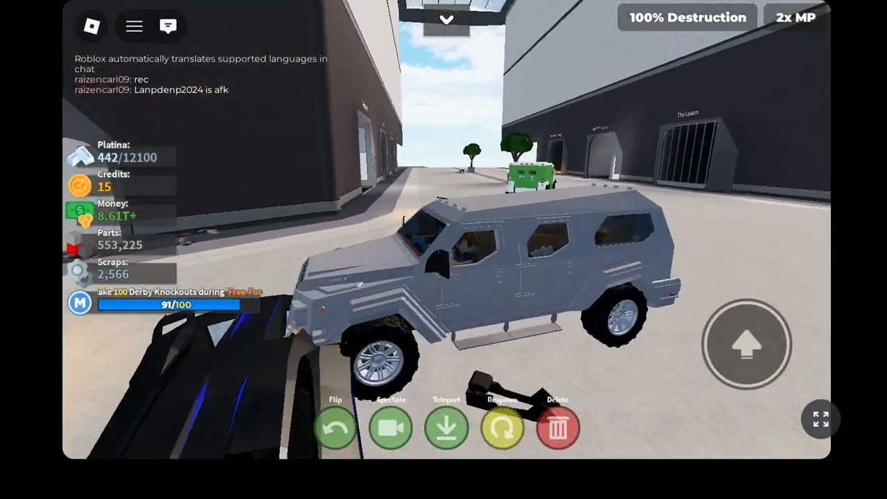 BRO LOOK THE CAR IS FLYING BRO IN DERBY ARENAS  LOL