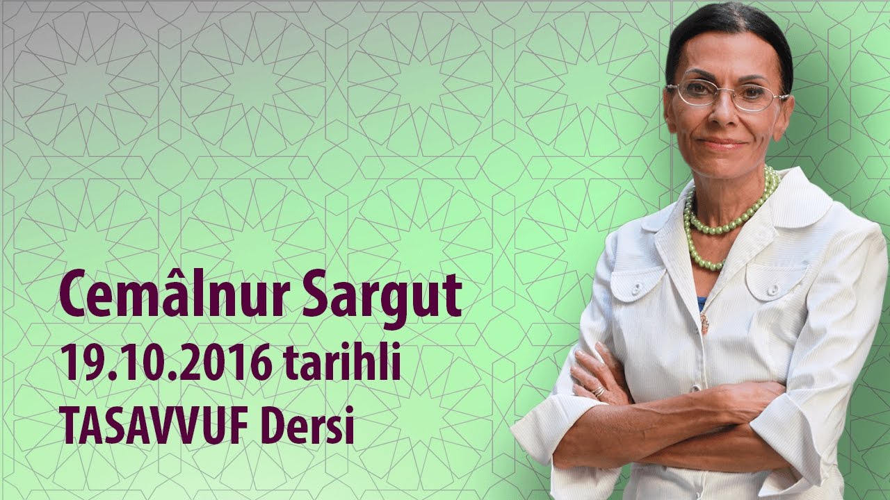 TASAVVUF DERSİ - 19 Ekim 2016