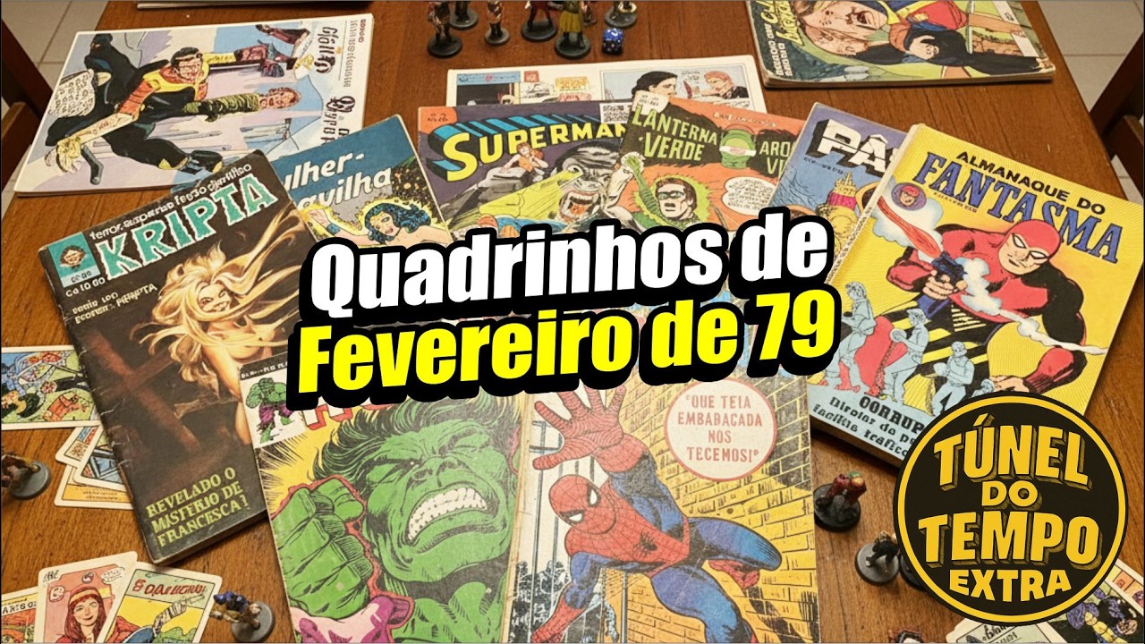 Quadrinhos que chegaram em Fevereiro de 1979