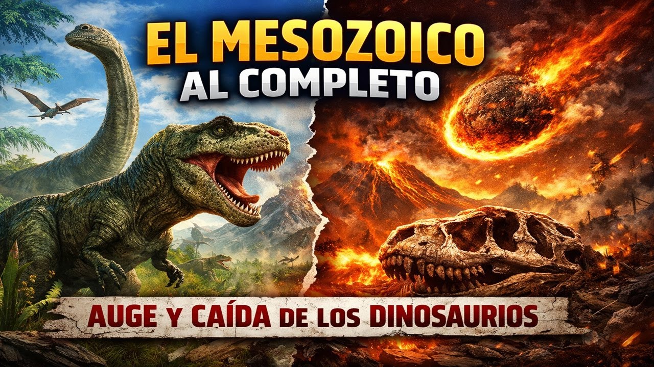 El Mesozoico al Completo: El Auge y Caída de los Dinosaurios