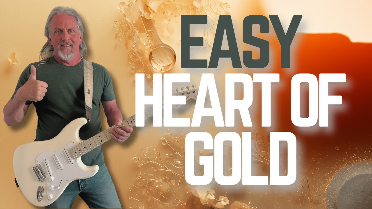 Урок игры на гитаре песни Heart Of Gold для начинающих
