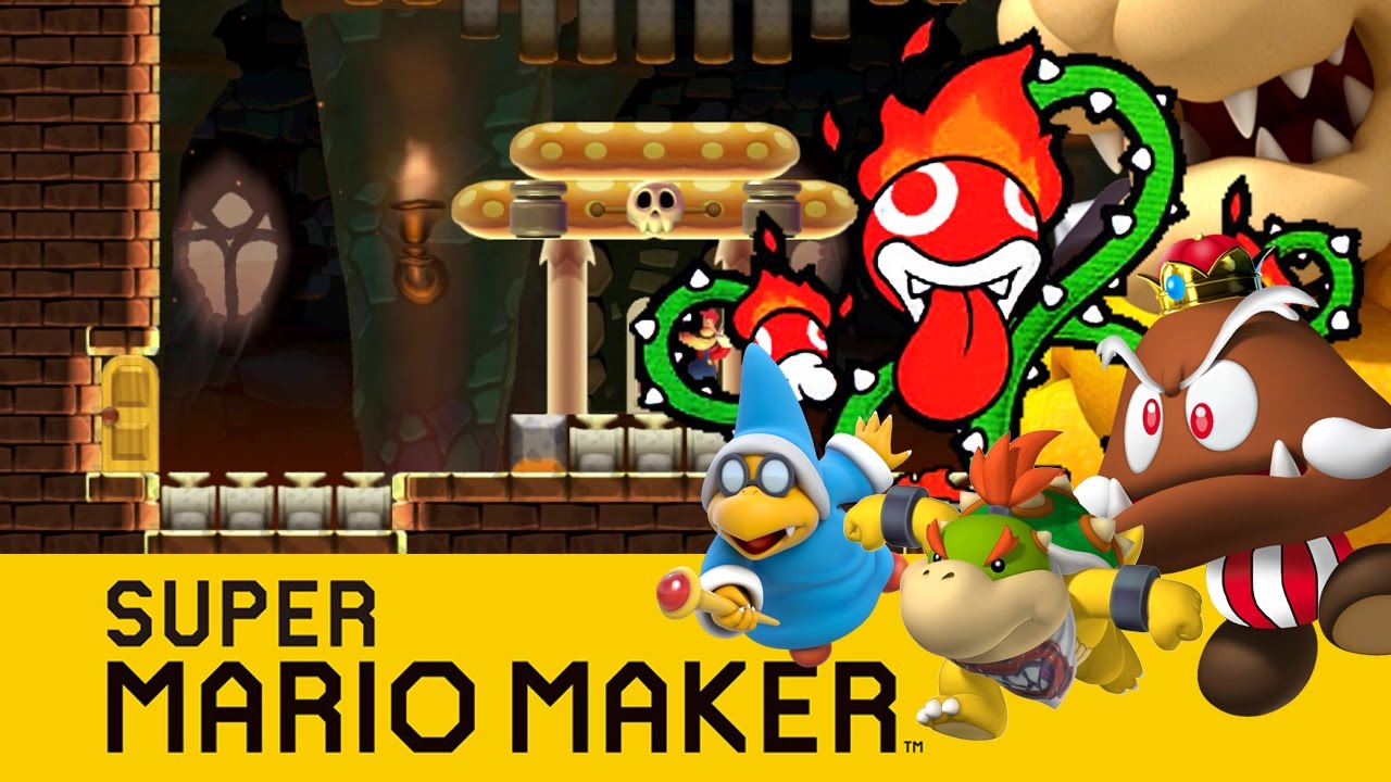 Super Mario Maker : Bowser's Ultimate Doom Castle !!