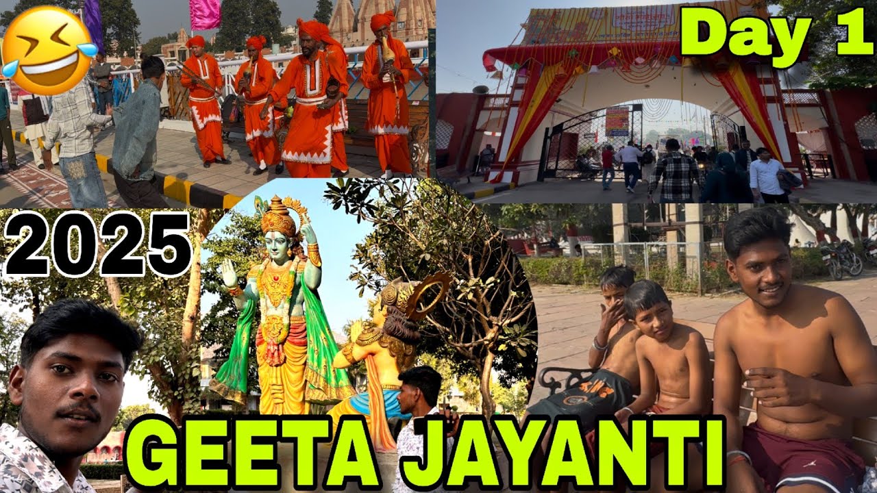 👉15 Nov 2025 | Kurukshetra Gita Jayanti Journey – Day🤯 1