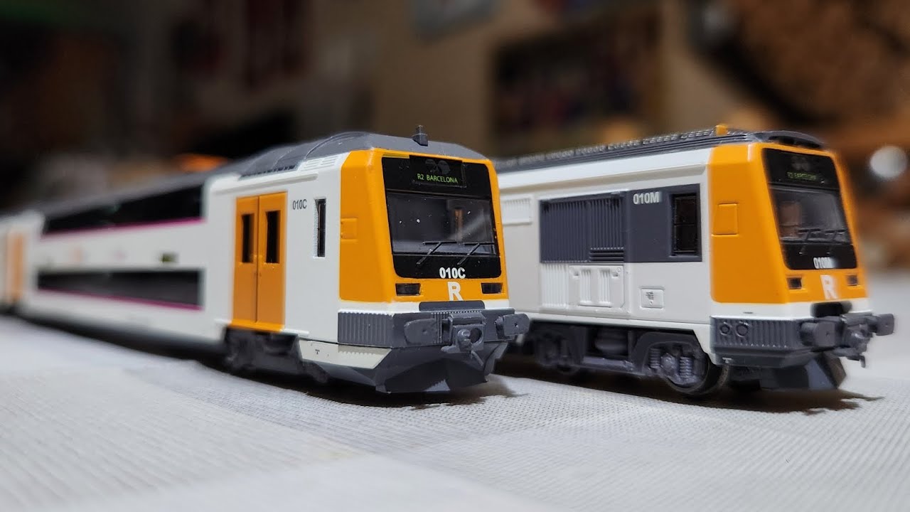 Tren Renfe 451 Rodalies escala N de El Imperio del Hobby unboxing (IH-T020) 4K