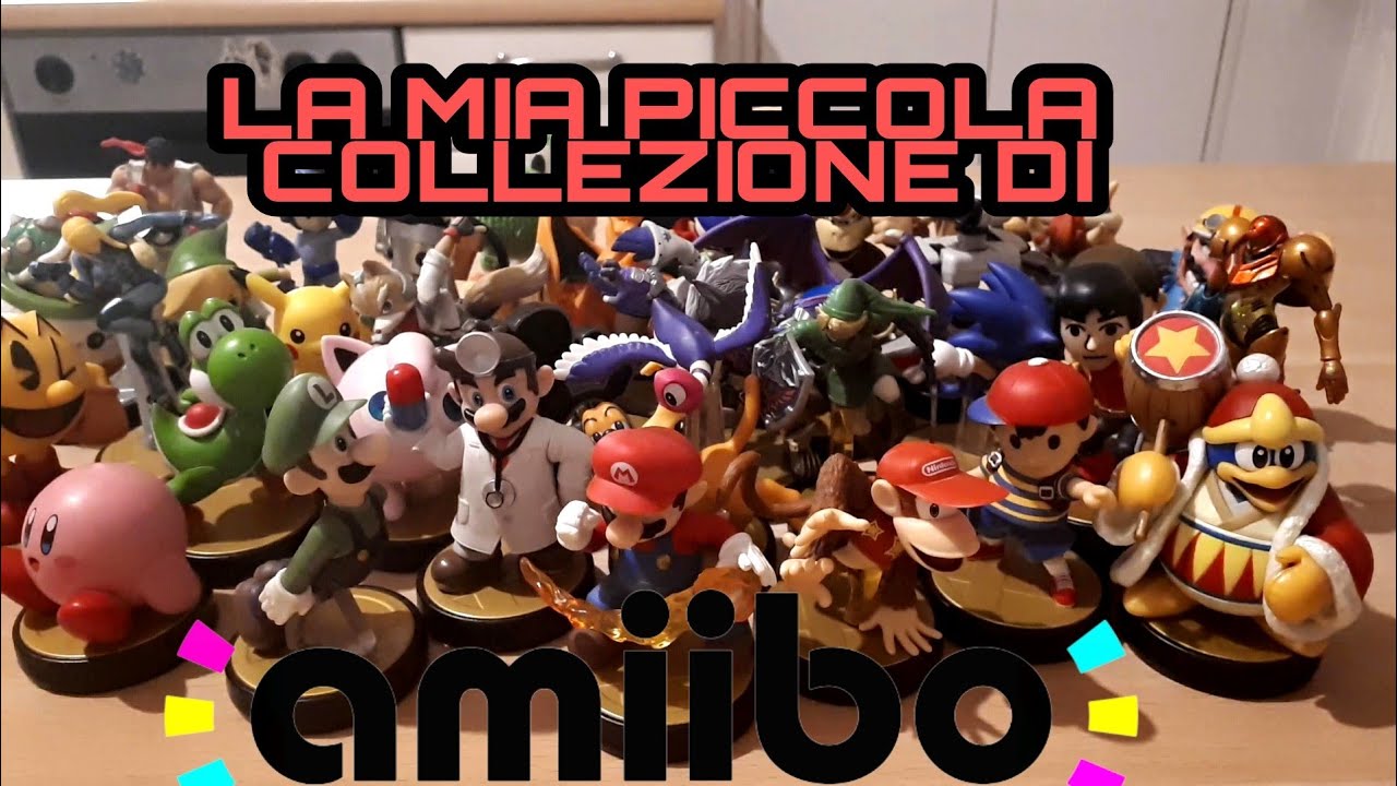 IO E LA MIA PICCOLA COLLEZIONE DI AMIIBO ._.