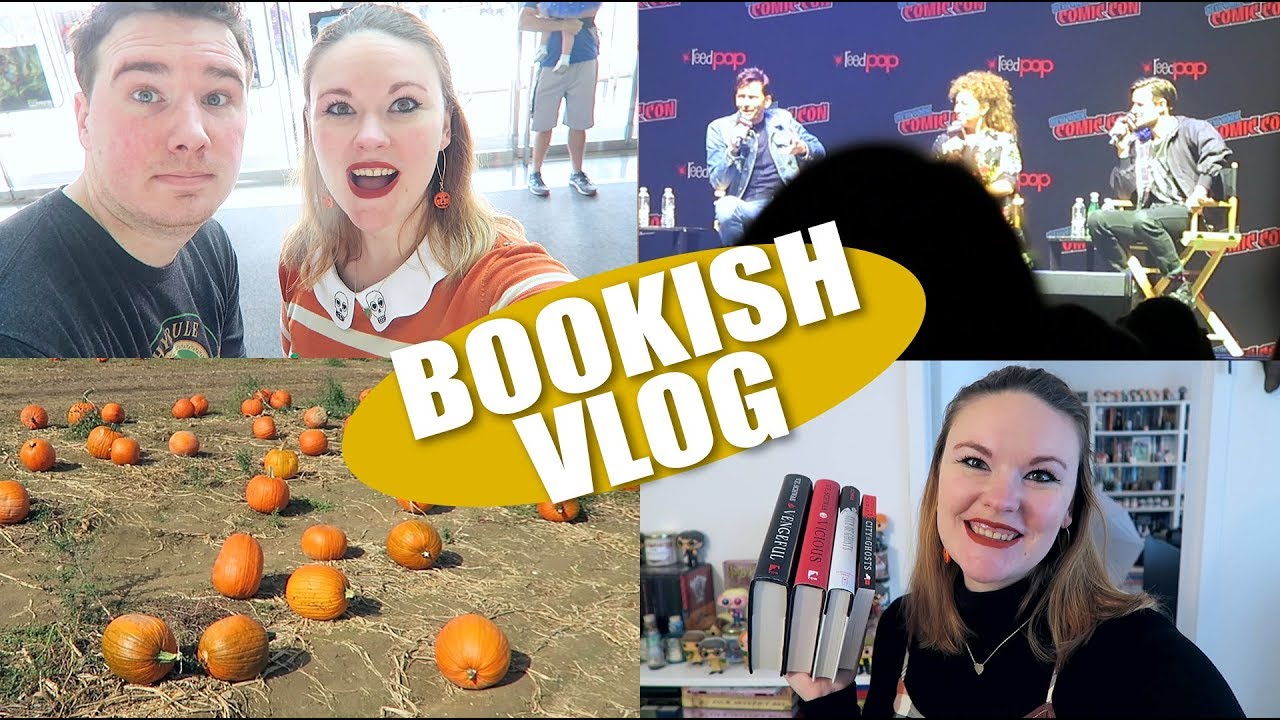Bookish Vlog - NYCC, Laini Taylor, Pumpkin Picking & More!