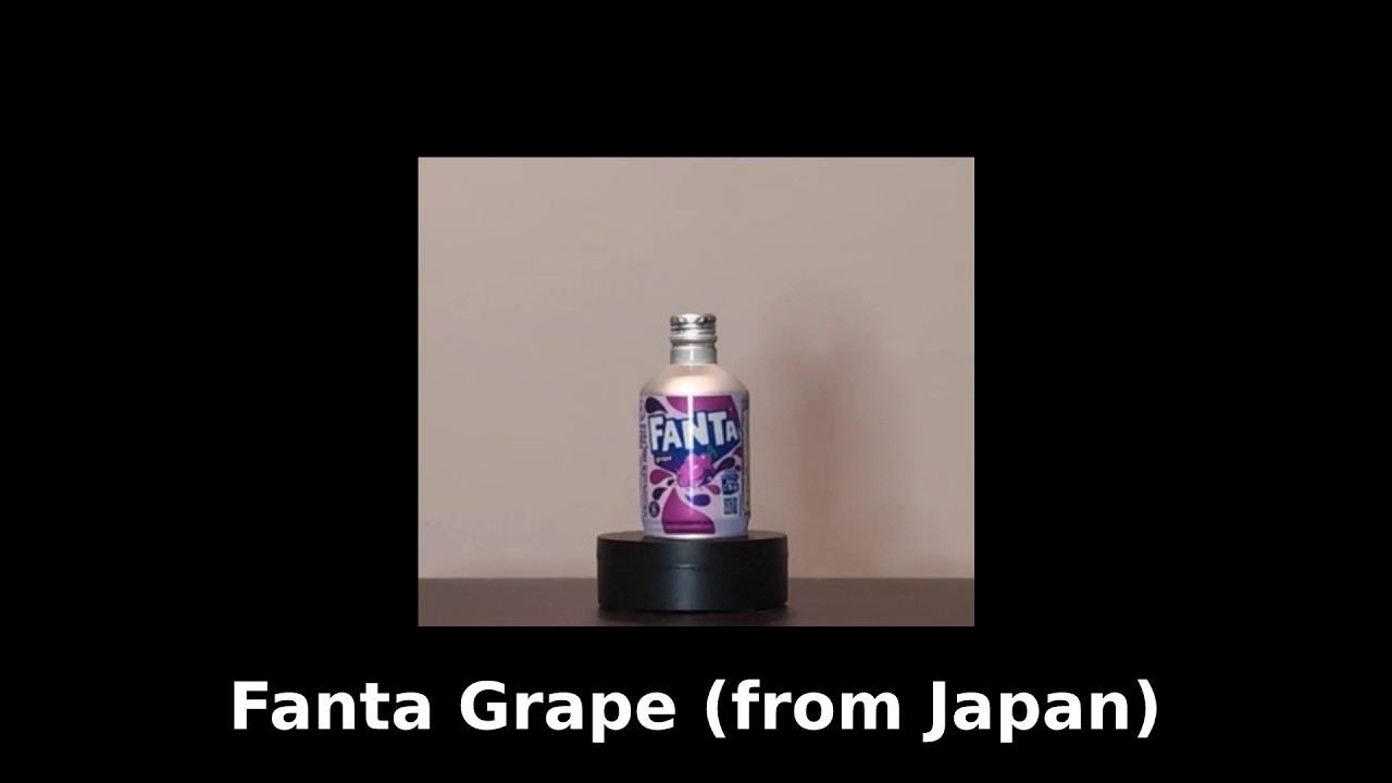 Fanta Grape (from Japan) - Soda Review