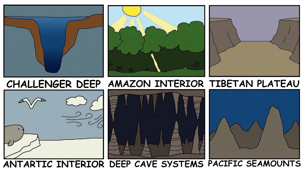Every Unexplored Place On Earth Explained