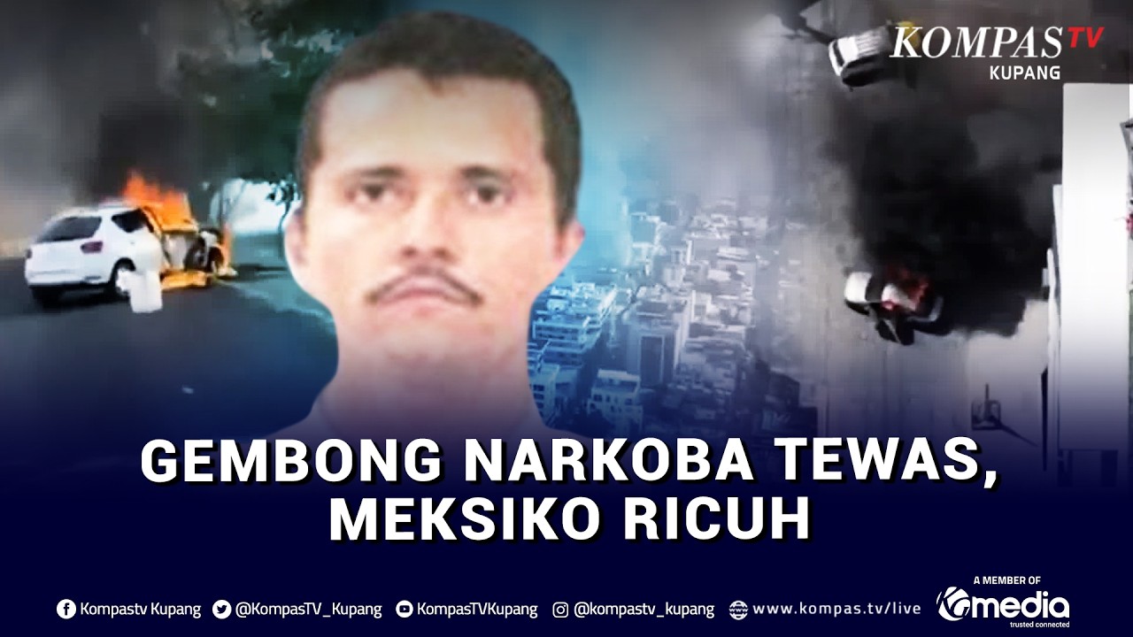 [FULL] Kendaraan Dibakar dan Jalan Diblokir Usai Gembong Narkoba Tewas di Meksiko | BERUT