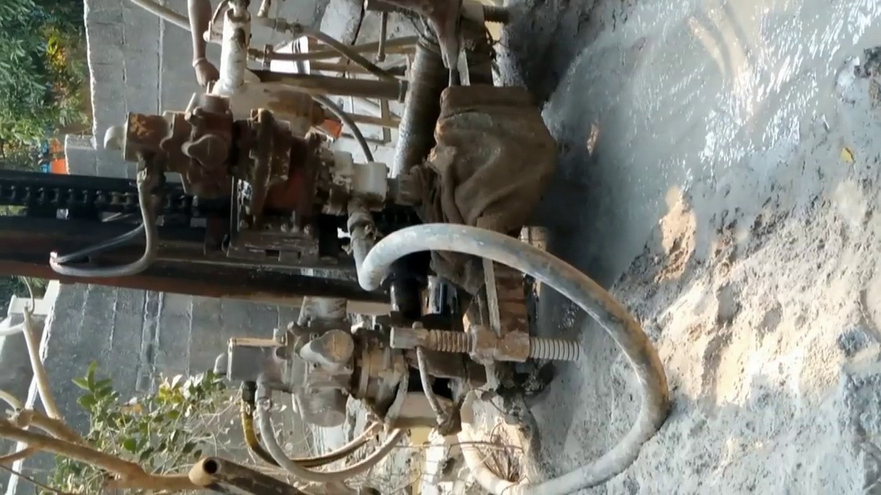Finding ground water using egg and coconut - drilling