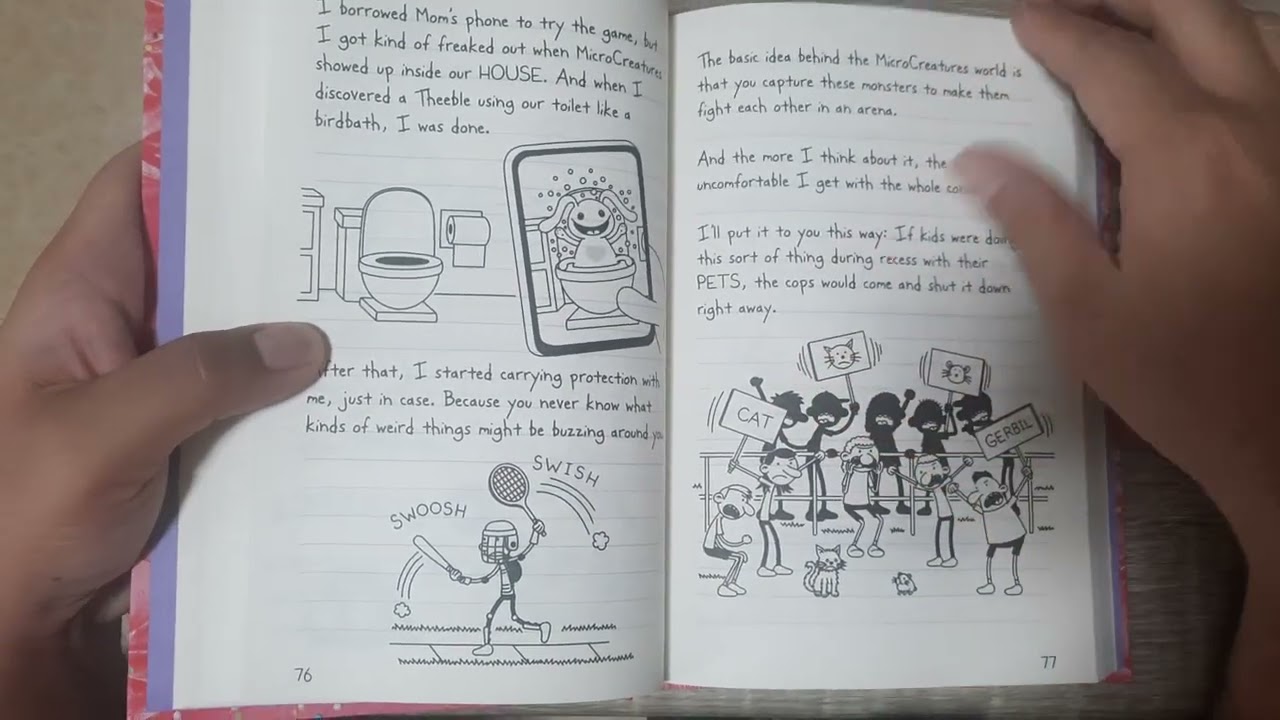 Diary of a Wimpy Kid: Partypooper Live reading w/commentary page 70-99