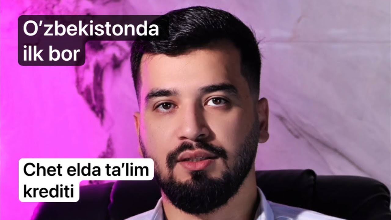 Kreditga chet elda o’qish