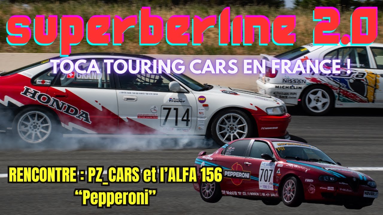 A LA DECOUVERTE DU CHAMPIONNAT SUPERBERLINE, AVEC UNE ALFA PAS COMME LES AUTRES !