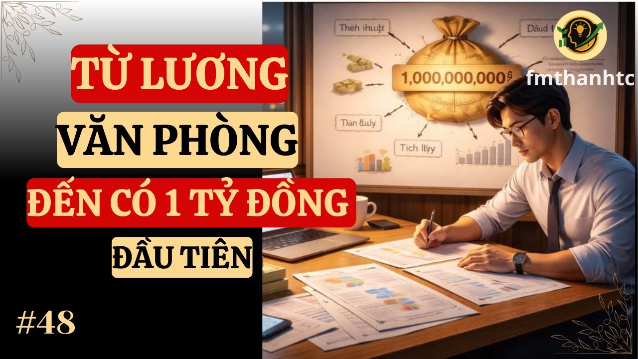 Bí mật Cách từ lương văn phòng đến 1 Tỷ đồng đầu tiên #tuduylamgiau #taichinhcanhan