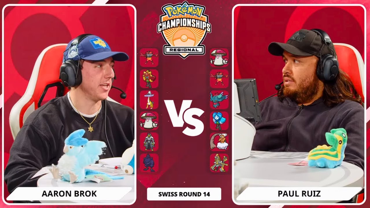 VGC AARON BROCK VS PAUL RUIZ ORLANDO POKEMON REGIONAL CHAMPIONSHIP