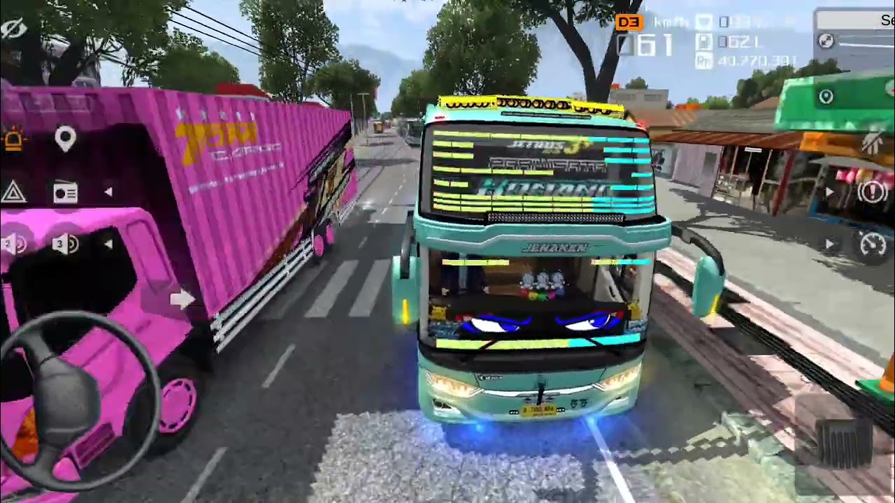 Bus Pariwisata Komang Jempol Trans Bawa Penumpang Gelap Dari Cianjur Ke Bayan Telolet Basuri 