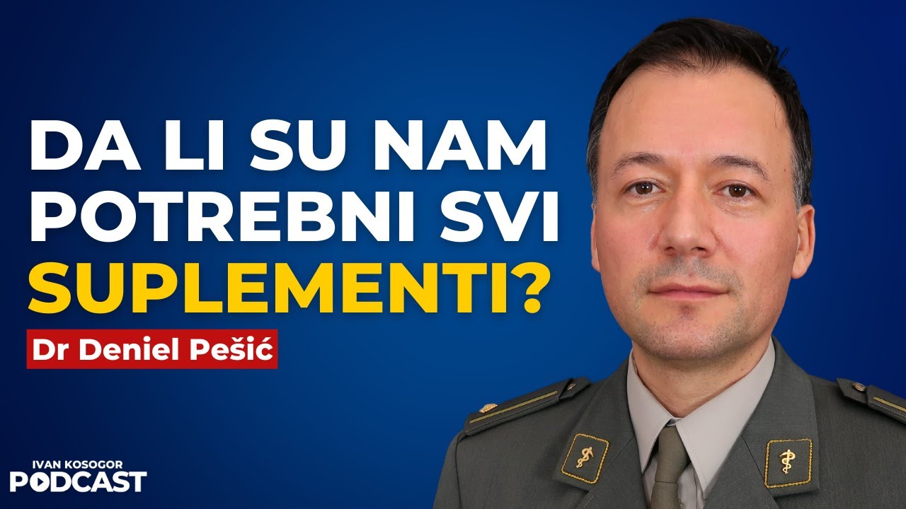 Suplementacija za početnike — Dr Deniel Pešić | Ivan Kosogor Podcast Ep.119