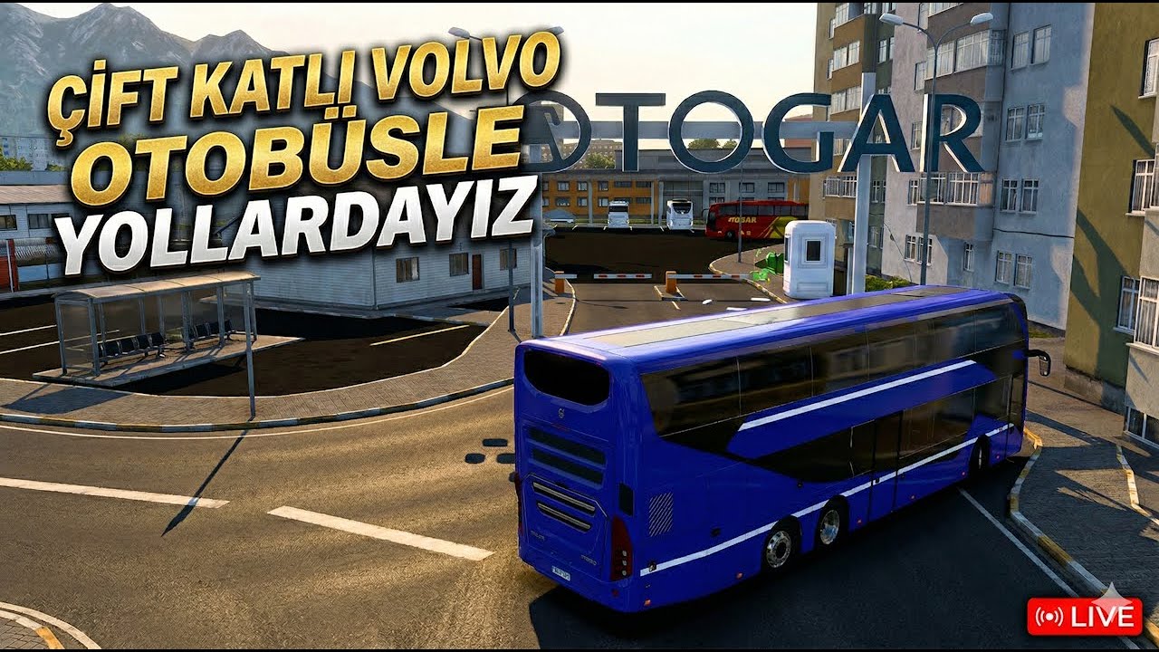Devasa Volvo Otobüsle Adana'dan Çıkış! | ETS 2 Otobüs Modu
