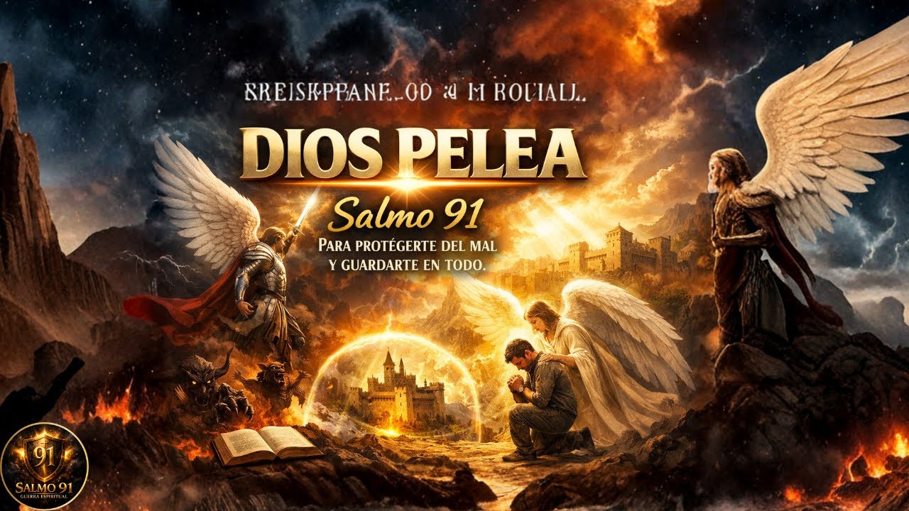 🔥 DIOS PELEA | Salmo 91 Para protegerte del mal y guardarte en todo